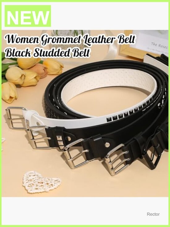 Y2K Punk Rock Studded Belt - Adjustable main image 2